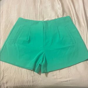 a new day Green High-Waist Tailored Shorts